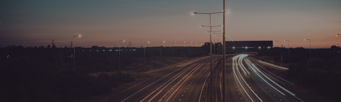 A motorway in the UK